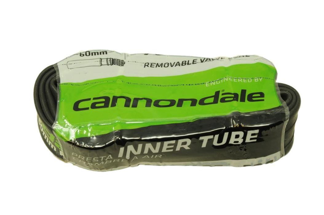 PAIR CANNONDALE RACER ROAD BIKE INNER TUBES 60mm HP PRESTA VALVE 700c x 25 up to 700c x 32