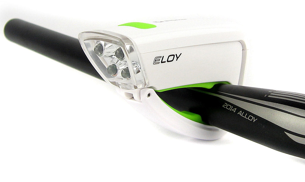 SIGMA ELOY 4 LED HEADLIGHT FRONT BIKE LIGHT EASY CLICK AND GO WHITE