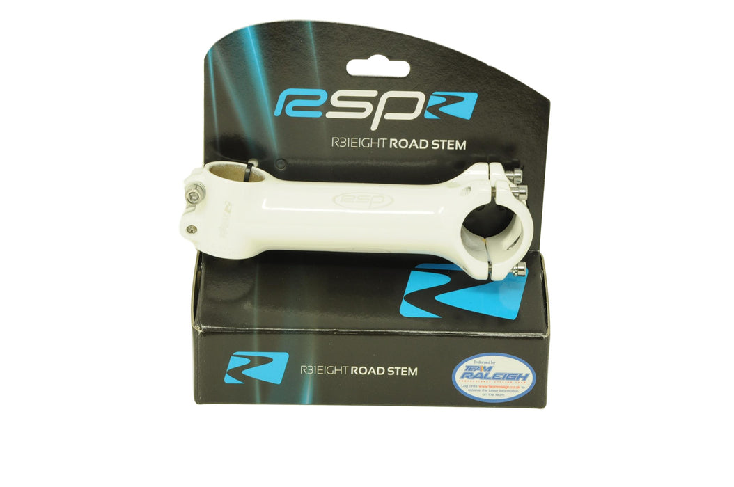 130mm RSP R13EIGHT ALLOY WHITE 31.8mm A-HEAD HANDLEBAR STEM 28.6mm 50% OFF