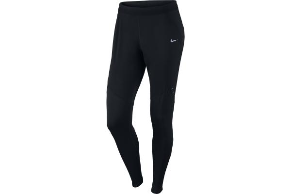 Nike Women's Shield Leggings, X-Small, Black/Reflective Silver