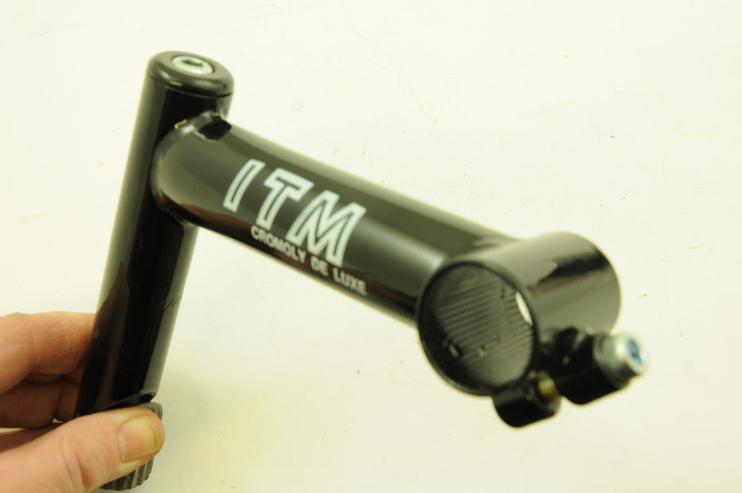 ITM CROMOLY DE LUXE HANDLEBAR STEM 25.4 120mm REACH EARLY MOUNTAIN BIKE