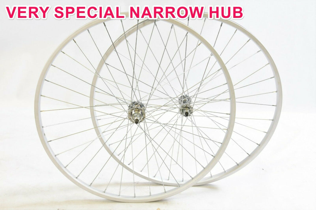 Pair Classic Vintage 60’s 70’s 80’s Racing Bike Wheels 26 x 1 3/8 (26 X ...