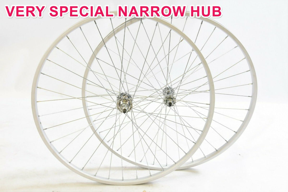 Pair Classic Vintage 60’s 70’s 80’s Racing Bike Wheels 26 x 1 3/8 (26 X ...