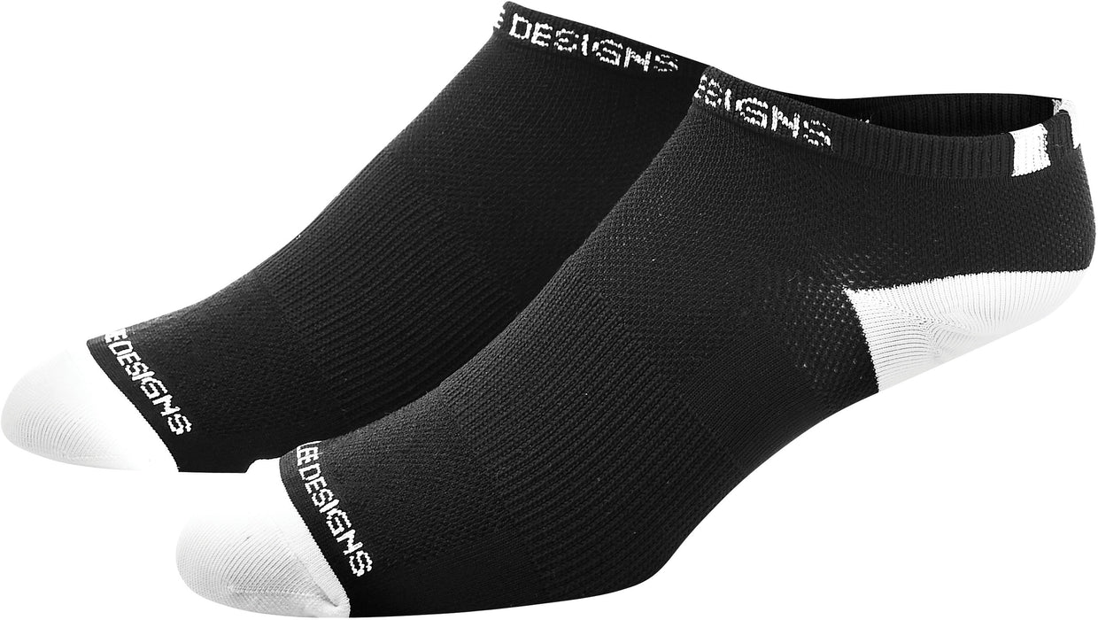 Troy Lee Designs Ace Perfect Ankle Socks (2 Pairs!) – Size: L-XL UK 10-13– Black