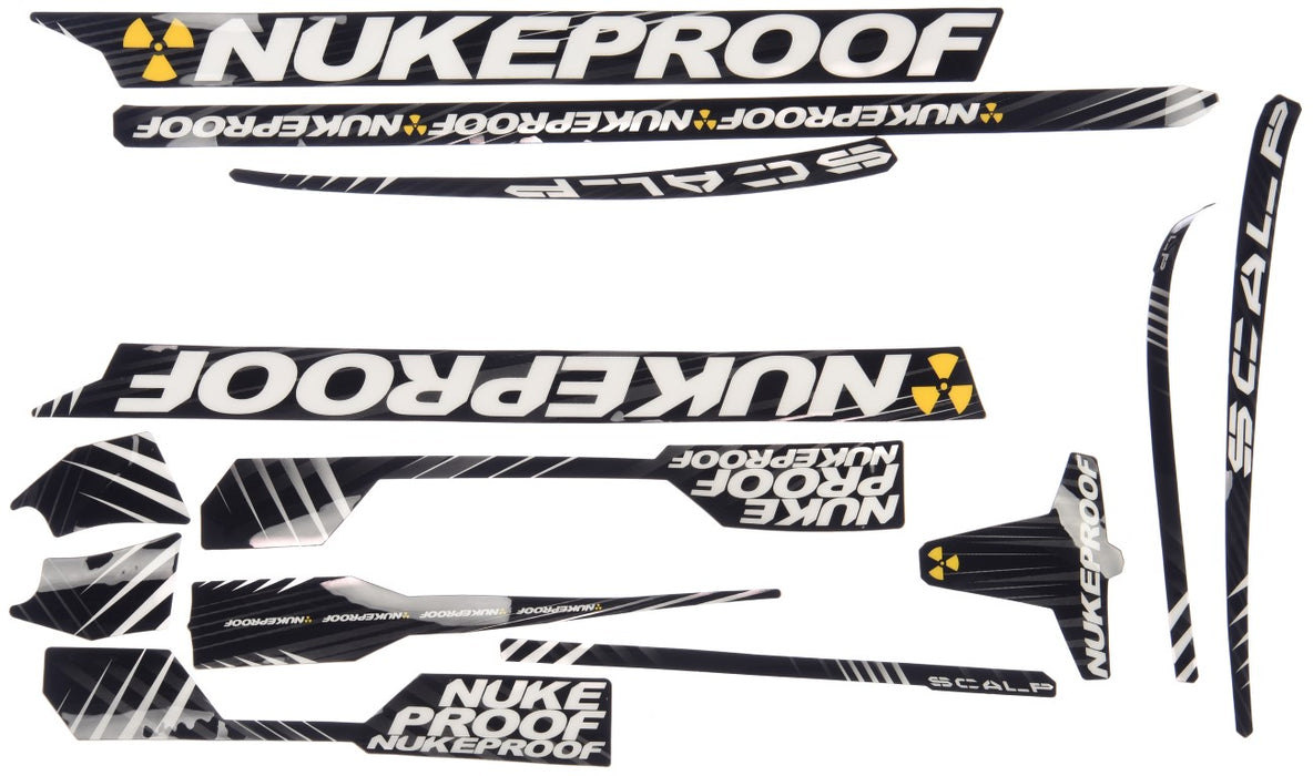 Nukeproof Frame 2012 Decal Kit, choose from Snap, Mega and Scalp