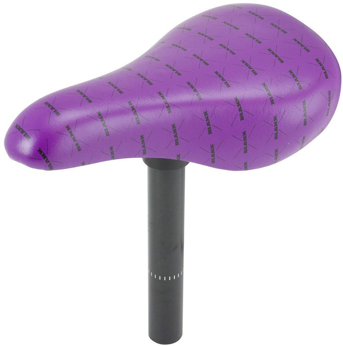 thumbnail image 2 of DK Conductor Two-Piece BMX Freestyle Bike Seat Saddle With 25.4mm Alloy Seatpost - Lightweight Replacement 2 of 14