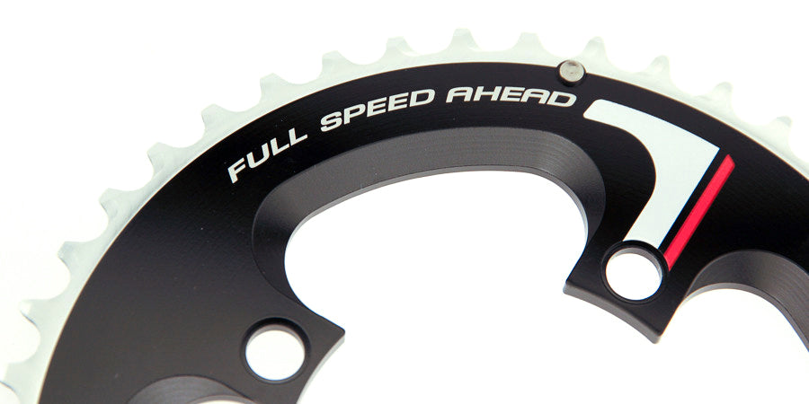 FSA Super MTB 4 BOLT Chainring - 9 Speed 44T 94mm BCD – Black (RRP: £54.99)