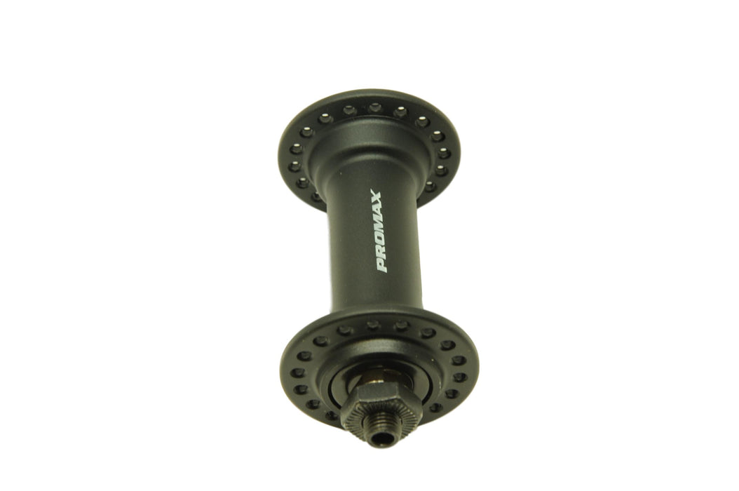 QUICK RELEASE BIKE FRONT WHEEL HUB PROMAX BLACK ALUMINIUM 36 SPOKE WIT