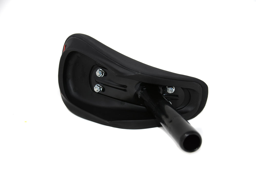 Cross Trainer Short Saddle Fitted With 27.2mm Seat Post Black with Reflector
