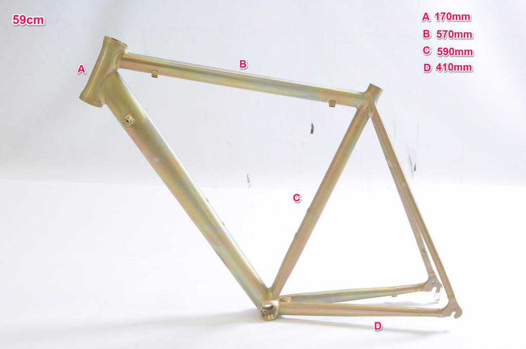 Build Your Own Road Race Bike Raw 700c Aluminum Racing Bike 59cm 23