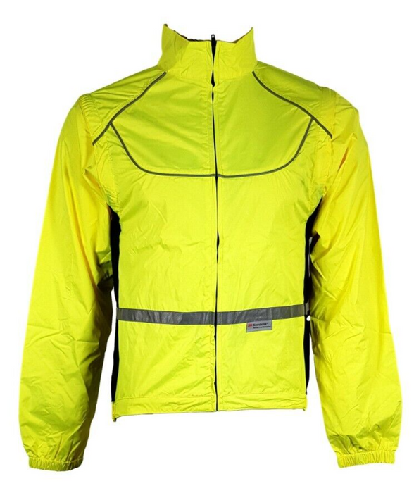 Wowoow Breathable Small Hi Viz Sports Jacket With Removable Sleeves