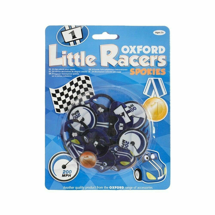 Oxford Little Racers Kid's Colourful Snap Fit Spokey Dokeys