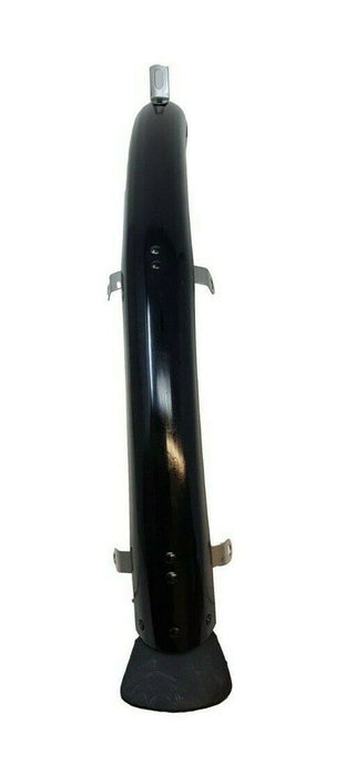 700c X 45mm (28")Full Length Front Plastic Mudguard Black For Hybrid Bikes
