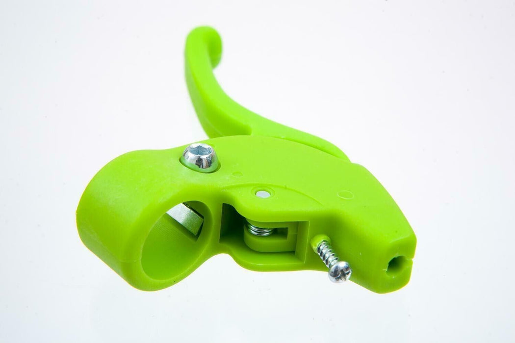 Green Pair 22.2mm Bike Kids Children's Caliper Brake Levers