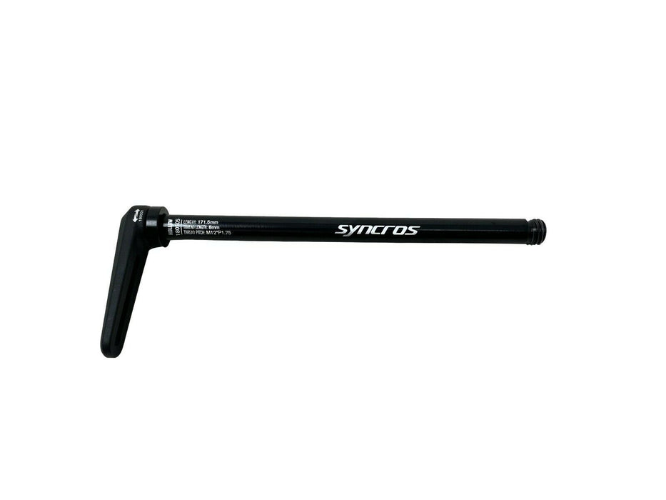 SYNCROS SWTICH LEVER THRU AXLE WITH REMOVABLE HANDLE 12 X 148MM - BLACK