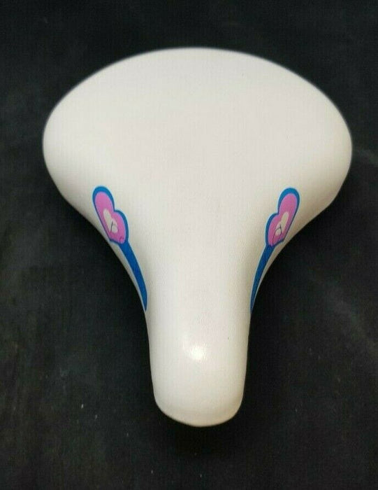 Raleigh Rosina 2015 Mtb Bike Saddle With Clamp, White,will Suit Any Junior Bikes