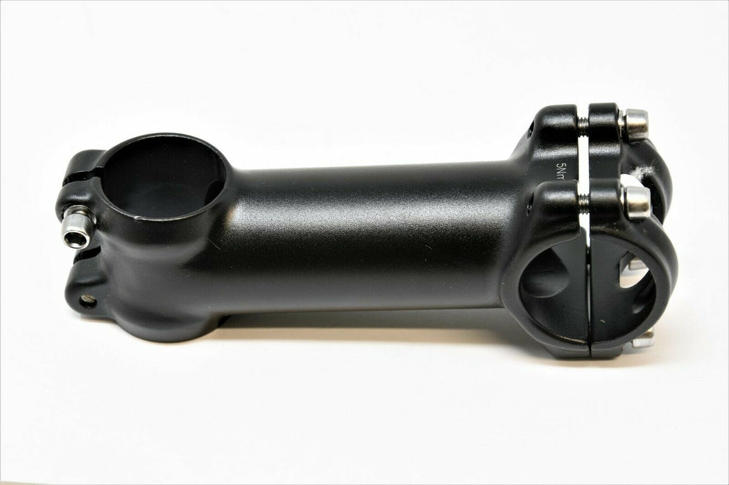 Black Light Alloy 1 1/8” A Head Stem MTB Road Bike 100mm Reach 31.8mm H/Bar +/-7