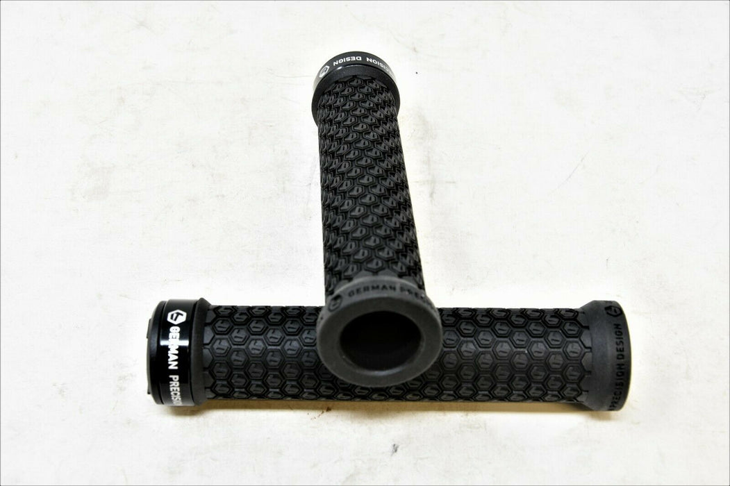 MTB bike 140mm Single Lock On Handlebar lLG Grips German design VELO Black