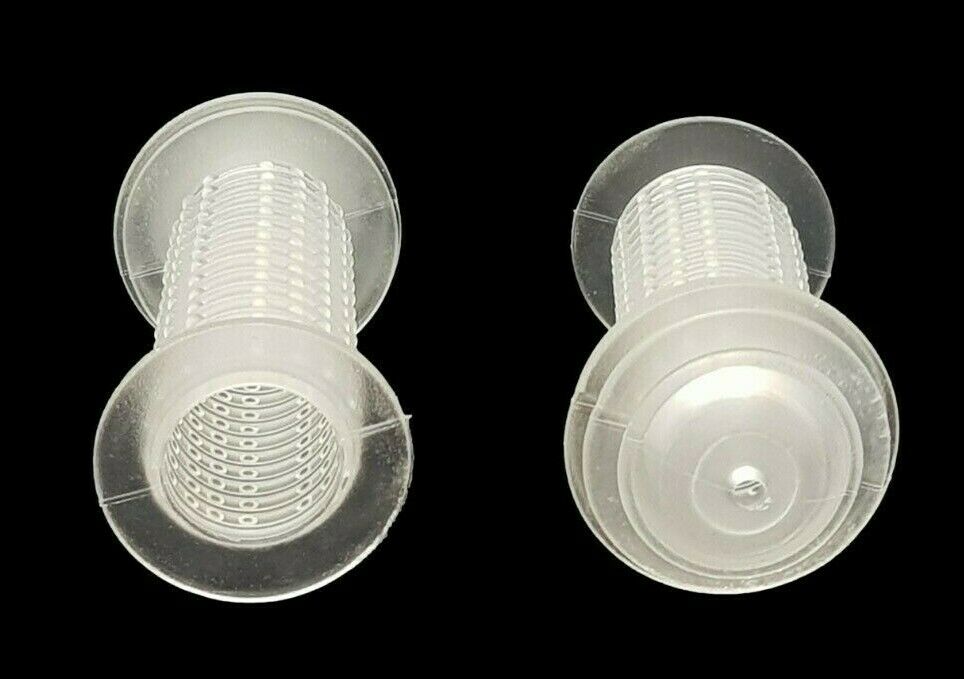 Pair Of Childrens Bike Clear Handle Bar Grips 90mm Kids Scooter Grips For 22.2mm