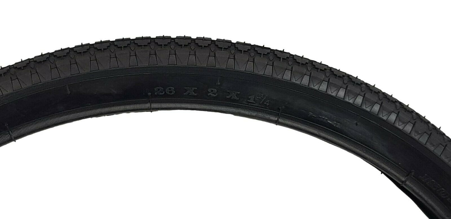 Very Rare Hard To Find 26 x 2 x 1 3/4 (54-571) Tyre For Motobecane Butchers Bike