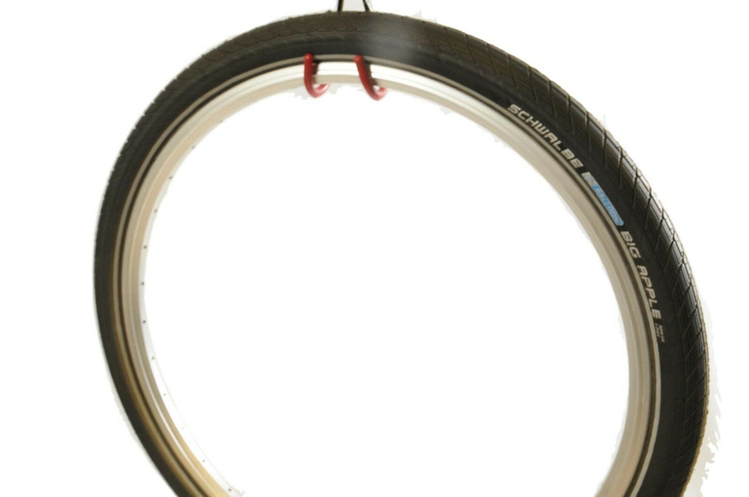 Schwalbe Big Apple 700c 28” (622-50) 29er MTB Bike Tyre With Reflective Sidewalls