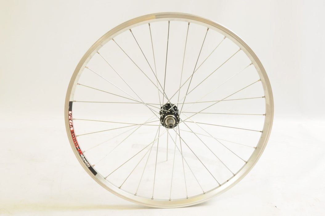 REAR Q-R BIKE WHEEL 26" 559 -17 DOUBLE WALL EYELET HP ITALIAN RIM 5,6, 7 SPEED MALVESTITI VEGA 3000