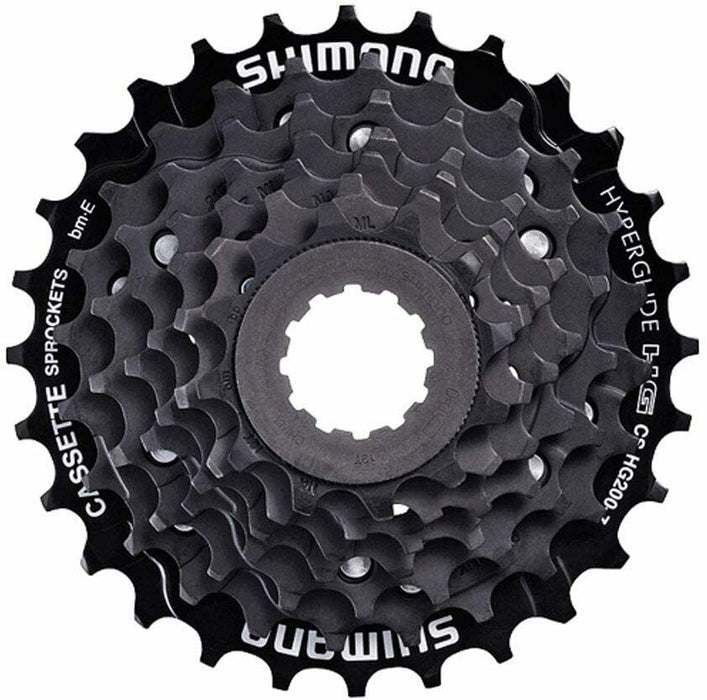 Genuine Shimano Speed HG 200-7 12/28 Cassette Free Hub Cog Set