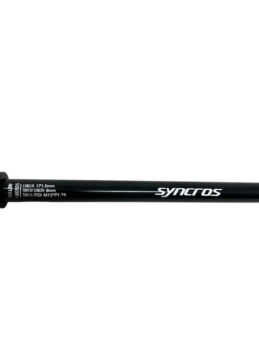 SYNCROS SWTICH LEVER THRU AXLE WITH REMOVABLE HANDLE 12 X 148MM - BLACK