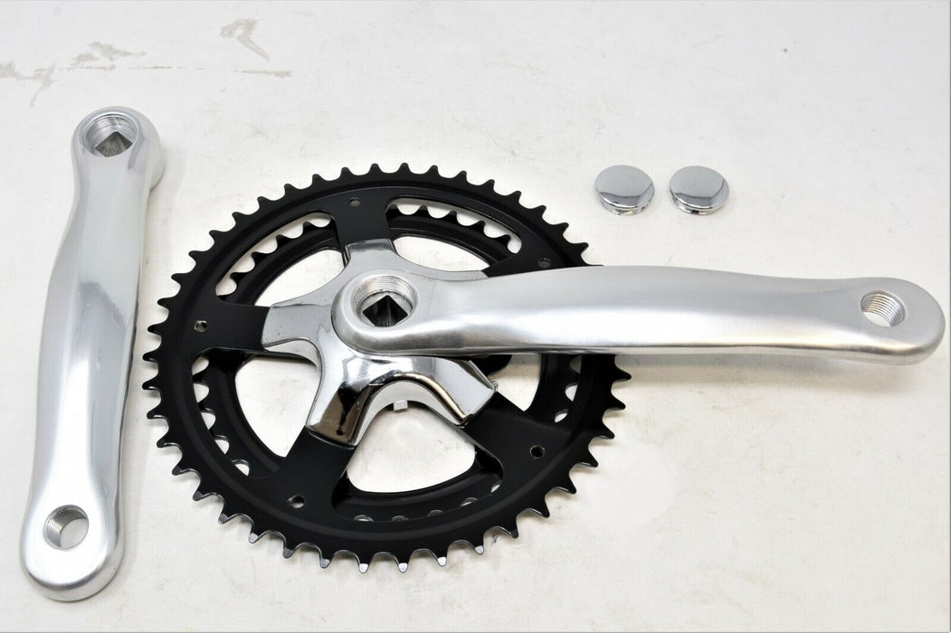 36/44 TEETH BIKE DOUBLE CHAIN WHEEL SET 170mm FORGED ALLOY CRANK