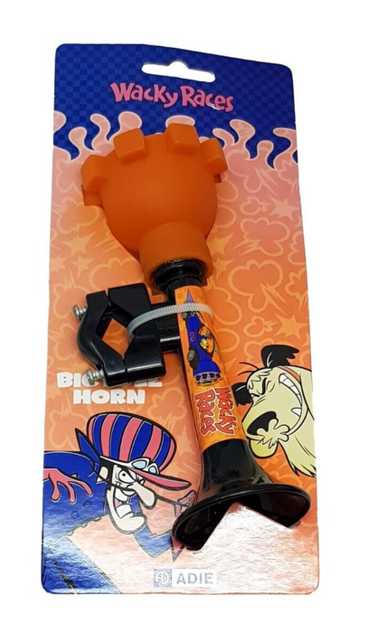 Wacky Races 60's Cartoon Kids Bicycle Fun Orange Squeeze Hooter / Horn