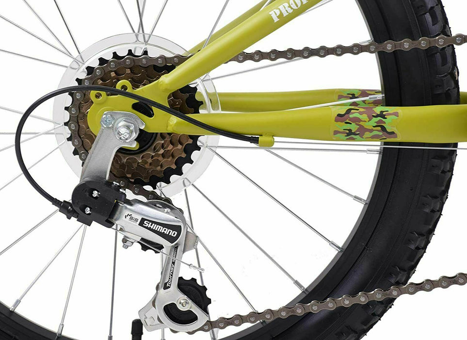 Professional SAS Army Cadet 20" Wheel Kids 6 Speed Mountain Bike Camo Age 7+