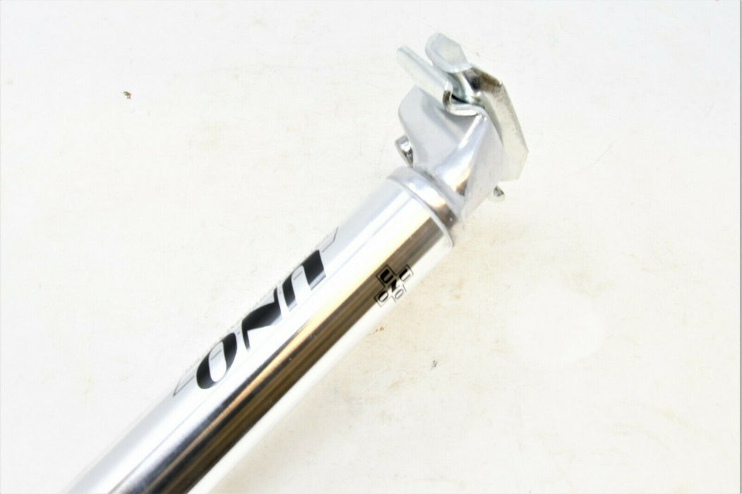 KALLOY UNO SEAT POST 30.8MM MICRO ADJUST VERY LONG 16" SADDLE STEM POST ALL BIKE