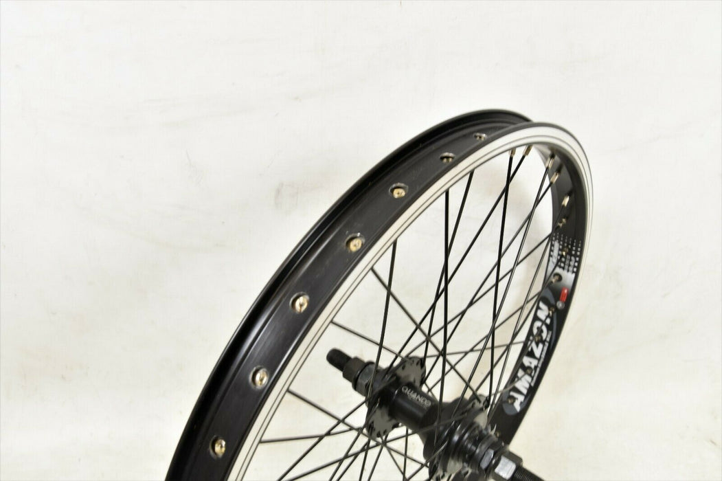 Bmx Rear Wheel WEINMANN AMAZON DOUBLE WALL RIM 20