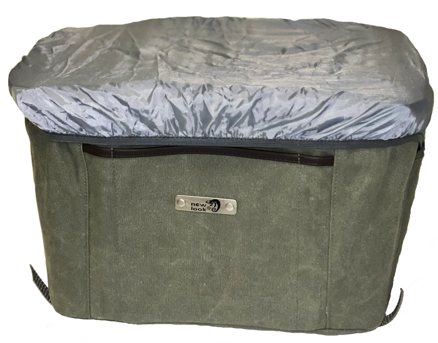 New Looxs 30L Front Bike Bicycle Canvas Pannier Shopping Carrier Baske