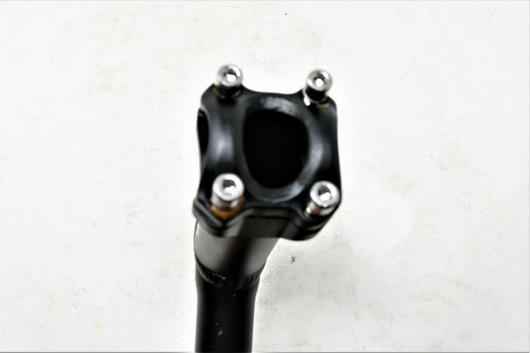 ZZYZX Mtb bike Black Alloy Handlebar Stem 90mm 25 Degree bolt