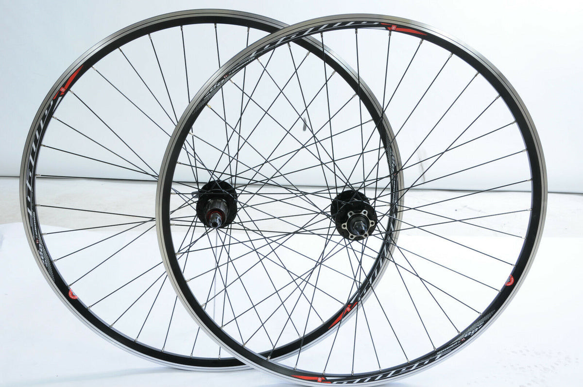Paire de jantes vélo 700 à pneus AMBROSIO BALANCE 32 trous neuves - Équipements vélos