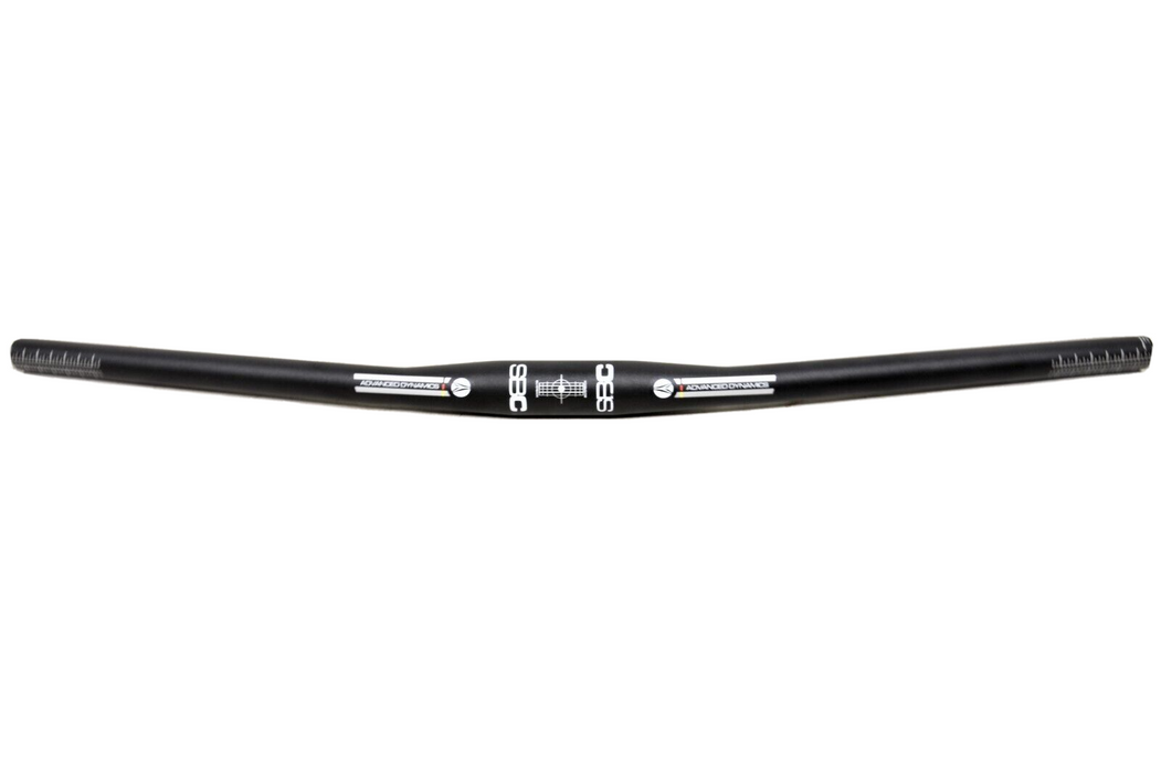 SBC Silverback Mtb 31.8mm Lightweight Alloy Butted Handlebars 620mm Wide Black