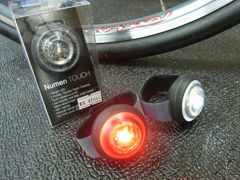 Bike Lights Giant Numen Touch Front Rear Bike Helmet Lights Set LED Wrap Around