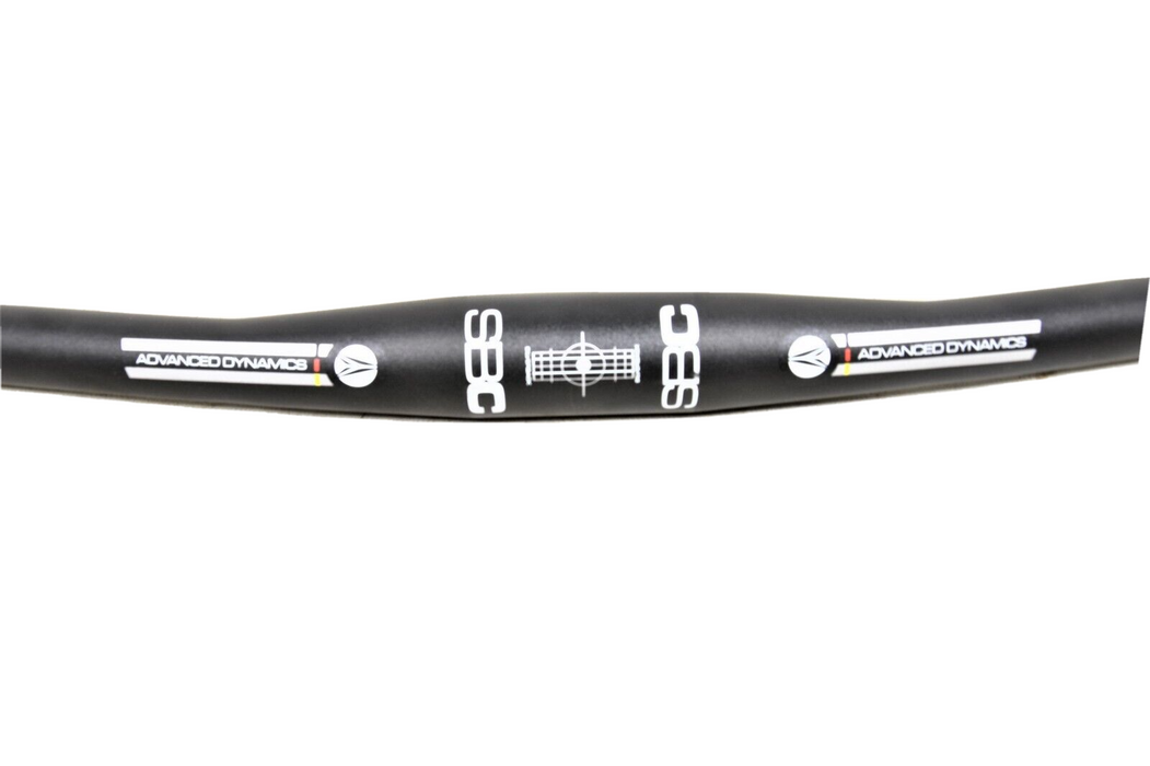 SBC Silverback Mtb 31.8mm Lightweight Alloy Butted Handlebars 620mm Wide Black