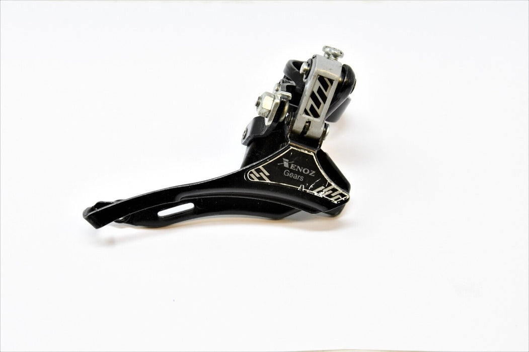 Shimano compatible front derailleur triple 28.6mm top pull gear mech 42t black