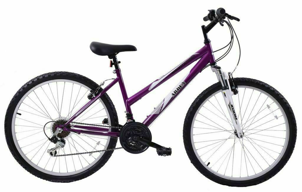 Arden Mountaineer 24" Wheel 8 - 12 Years Girls 13" Frame Purple Mountain Bike