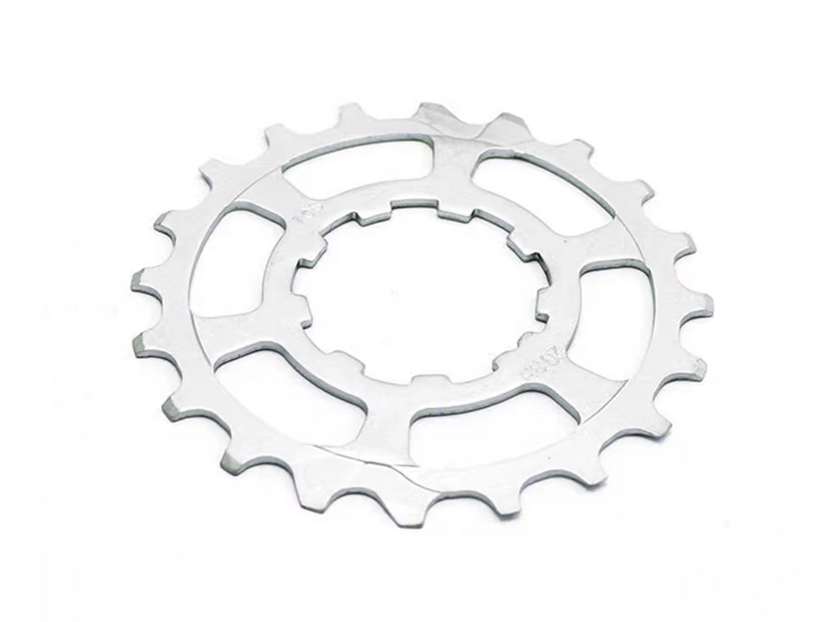 Miche 21T Silver 9 / 10 Speed Bicycle Bike Sprocket Suitable For Shimano Body