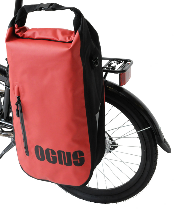 Roll Top Bike Dry Pannier Luggage Commute Bag Sack Waterproof Pannier 19 Litre