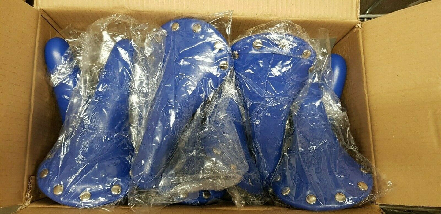 Wholesale Joblot Of 25 Adult Traditional Retro Style Riveted Saddles Blue 270mm