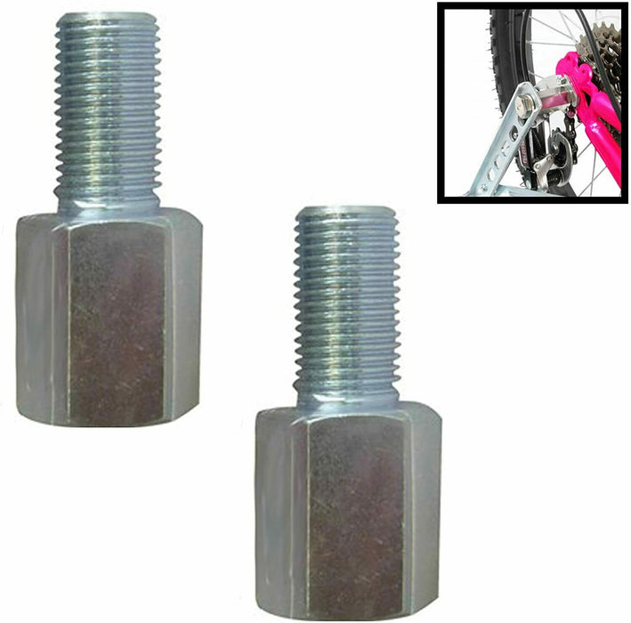 PACK OF 2 (2) ADIE STABILISER 10MM EXTENDER STEEL BOLTS - SUITABLE FOR 10MM AXLE