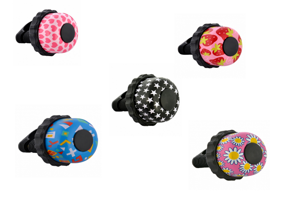 Oxford Kids / Children's Fun Bicycle Twist Bell - Select Design: