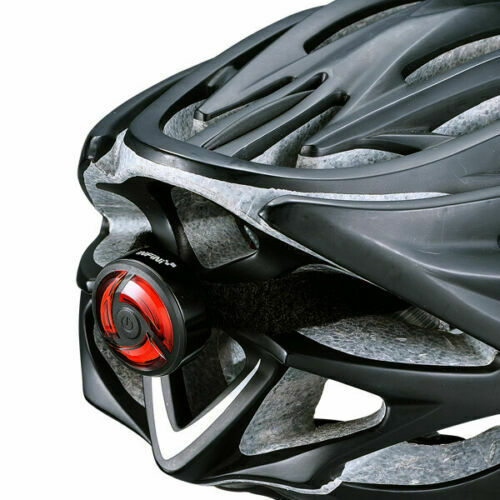 INFINI TURBO 5 MODES REAR SUPER BRIGHT CIRCULAR BLACK HELMET LIGHT