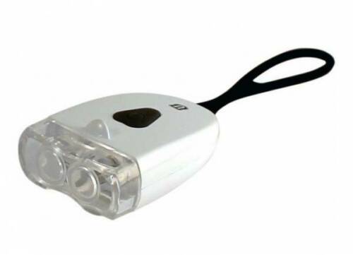 Marwi Union UN-150 Rechargeable USB LED Wrap Around Fit Front Bike Light - White
