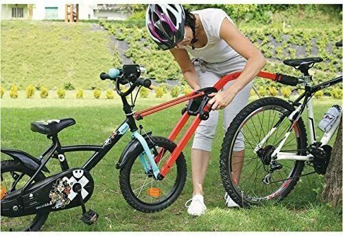 Peruzzo Red Trail Angel Kids Bicycle Tow Bar Tag Along For 10" - 24" RRP: £90.99