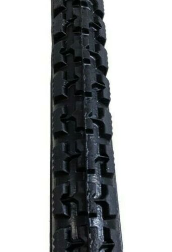 26 x 1 1/2 (40-584) Tyres With Roadster Tread For Vintage Bikes Black & White